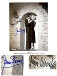 Jimmy Stewart & Kim Novak Signed 8 x 10 Photo From Vertigo -- With JSA COA